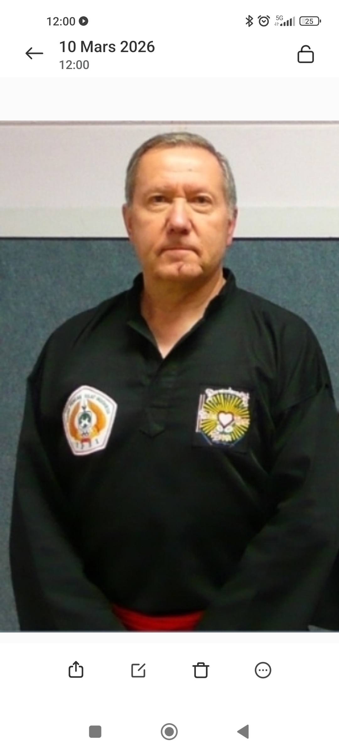Jacques Poupaert, instructeur principal de Pencak Silat à Mouscron